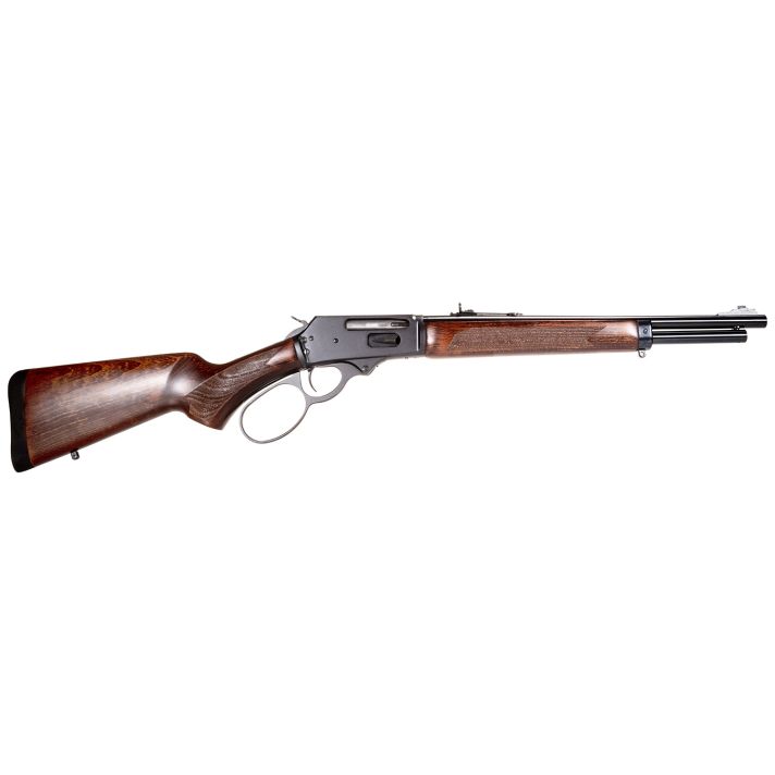 Rossi 953030161 R9530-30 Win 5+1 16.50" Black Oxide Barrel/Rec, Fixed Hardwood Walnut Furniture, Adj. Buckhorn Sights