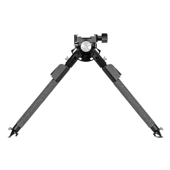 Mdt Sporting Goods Inc 106292BLK CKYE-POD Gen 2 Single Pull Standard, Black Aluminum, 9"-15.50", 360 Degrees Pan, Spiked Feet, Integrated Barricade Stop, Fits ARCA/Picatinny/RRS Dovetail Rails