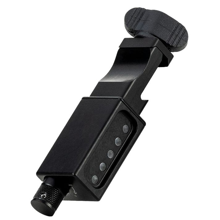 Mdt Sporting Goods Inc 107202BLK LRA Send iT Electronic LevelPicatinny Rail Attachment, Black Aluminum, 5 Color LEDs, Adj. Brightness, Weather Resistant