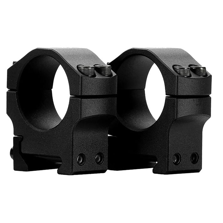 Mdt Sporting Goods Inc 103347BLK Premier Scope Ring Set Black Aluminum 30mm Tube Medium