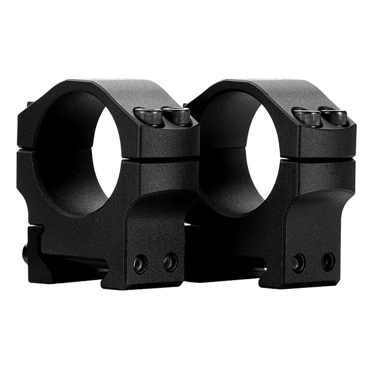 Mdt Sporting Goods Inc 103548BLK Premier Scope Ring Set Black Aluminum 34mm Tube, 1" Medium