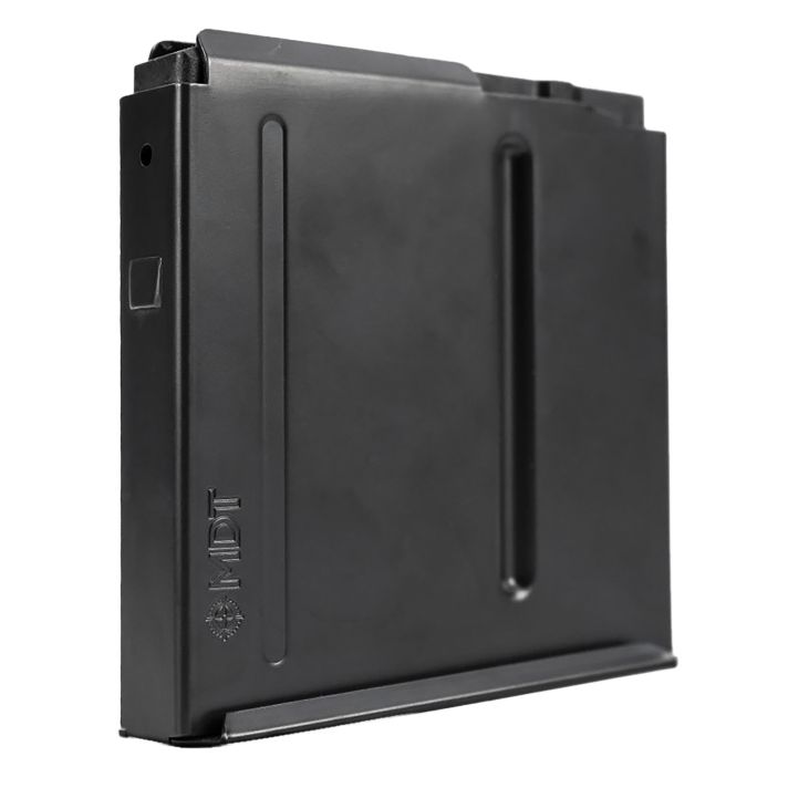 Mdt Sporting Goods Inc 105123BLK AICS Magazine5rd Extended 300 PRC Long Action Magnum (CIP 3.80" L) Black Steel