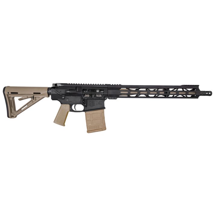 Diamondback DB105AC221 DB10308 Win 20+1 16" FDE Chromoly Barrel, Black Rec/M-Lok Handguard, FDE Magpul Carbine Stock/K2 Grip