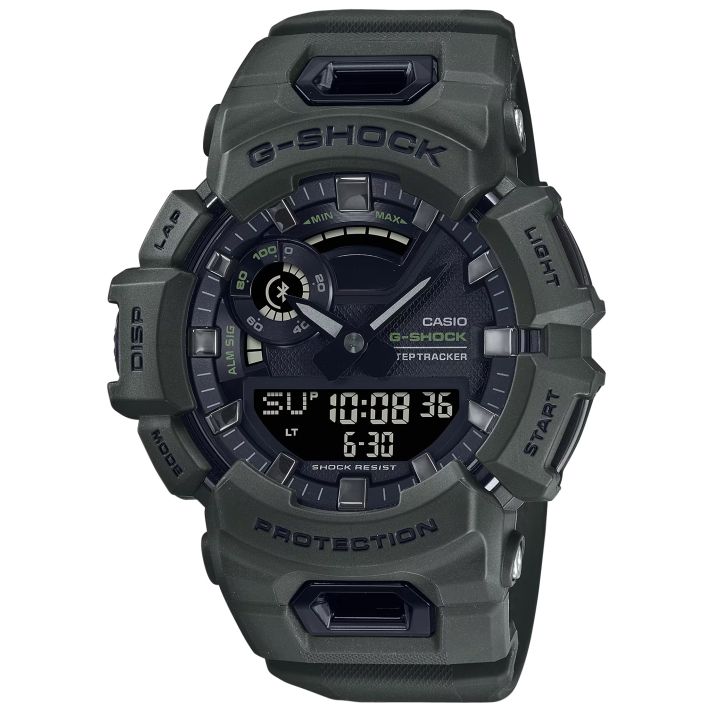 G-shock/vlc Distribution GBA900UU3A G-Shock Tactical Black Stainless Steel Bezel 145-215mm