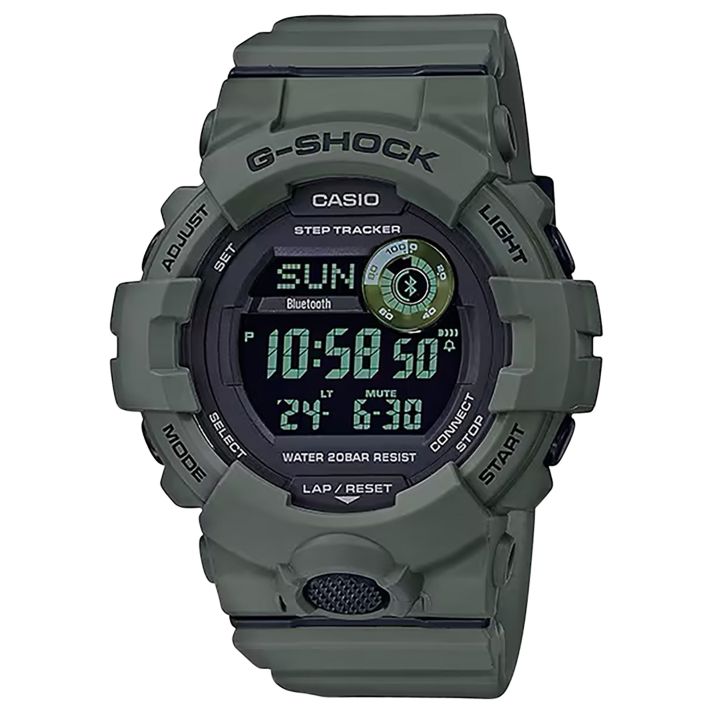 G-shock/vlc Distribution GBD800UC3 G-Shock Tactical Move Power Trainer Fitness Tracker Green