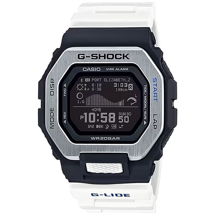 G-shock/vlc Distribution GBX1007CR G-Shock Tactical Black/White Stainless Steel Bezel