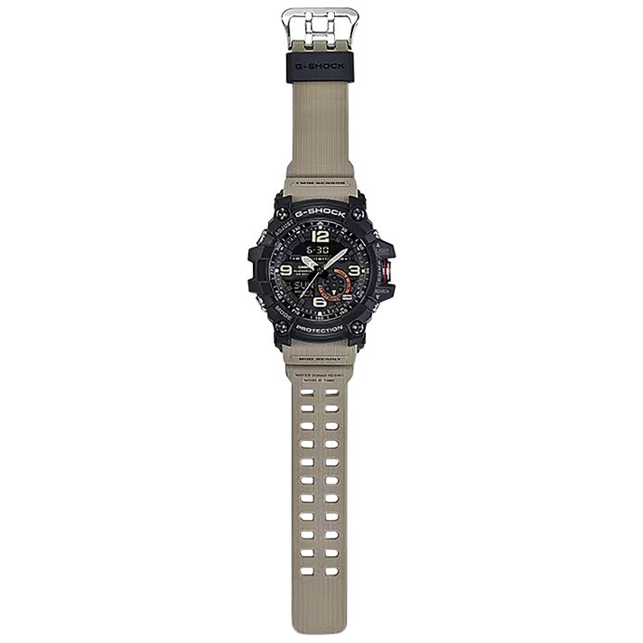 G-shock/vlc Distribution GG10001A5 G-Shock Tactical MudMaster Keep Time Tan Size 145-215mm Features Digital Compass