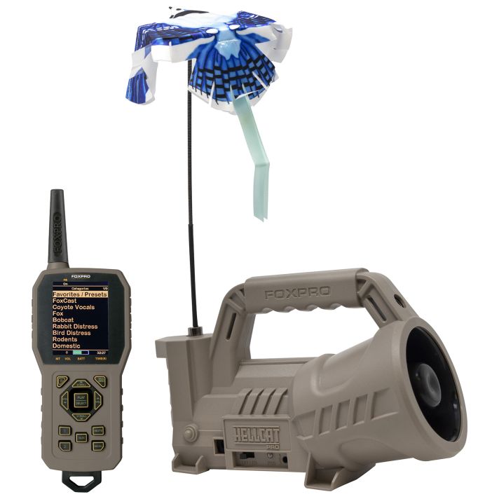 Foxpro HELLCATPRO Hellcat ProDigital Call Attracts Predators Features TX1000 Transmitter Tan ABS Polymer