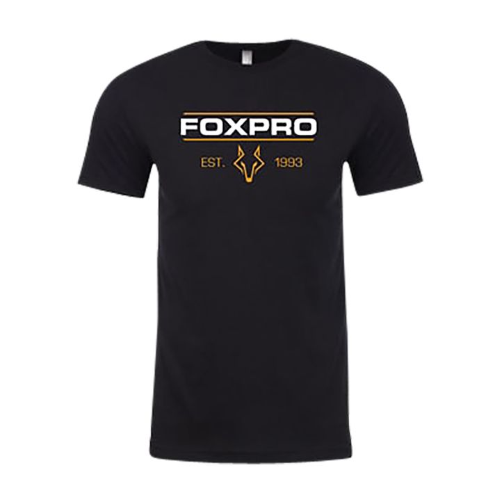 Foxpro E93BS Est. 93Black Cotton/Polyester Short Sleeve Small