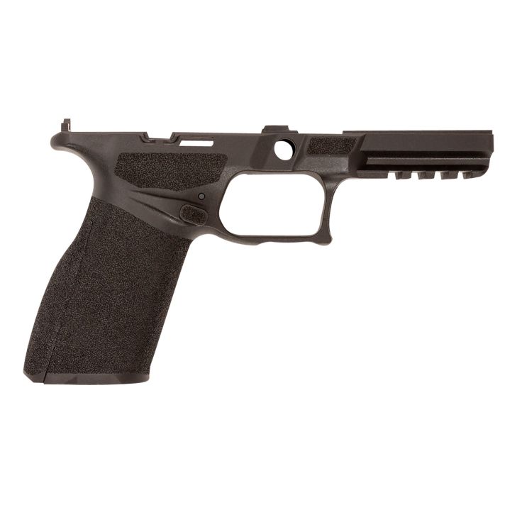 Springfield Armory EC1002HTRET Echelon Grip Module Medium, Aggressive Texture, Black Polymer, Ambi Mag Release, Includes 3 Interchangeable Backstraps