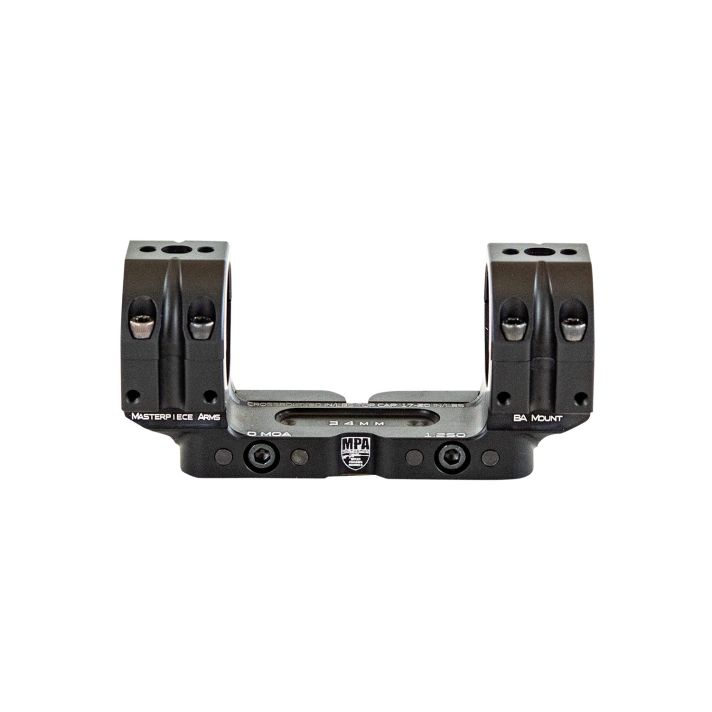 MasterPiece Arms BAMOUNT301125 MPA BA Bolt Action MountBlack