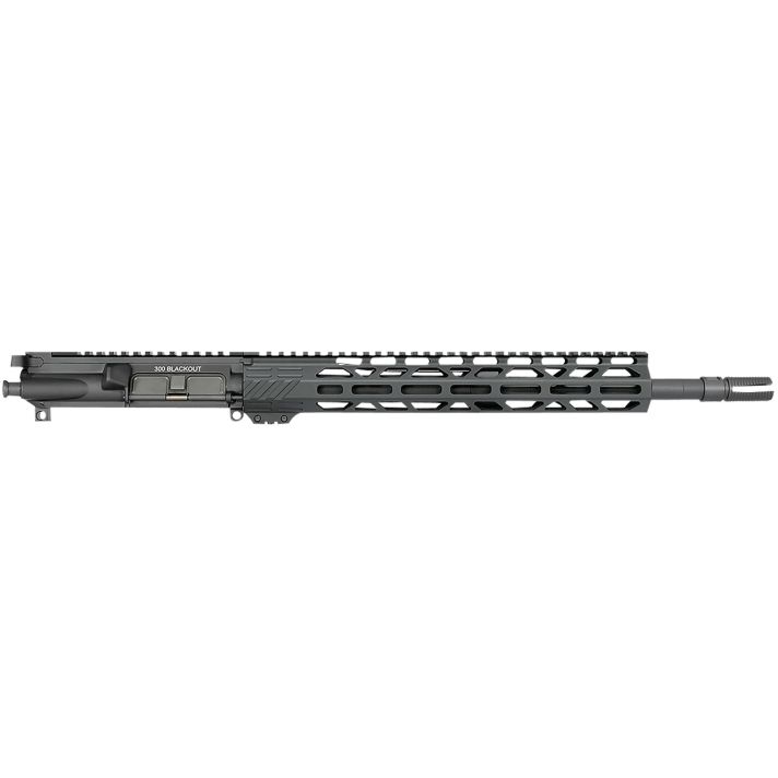 Rock River Arms BLK0592 LAR-15M Coyote Carbine Complete Upper, 300 Blackout 16", Black, Aluminum Rec, 12.50" M-LOK Handgaurd, Smith Vortex Flash Hider