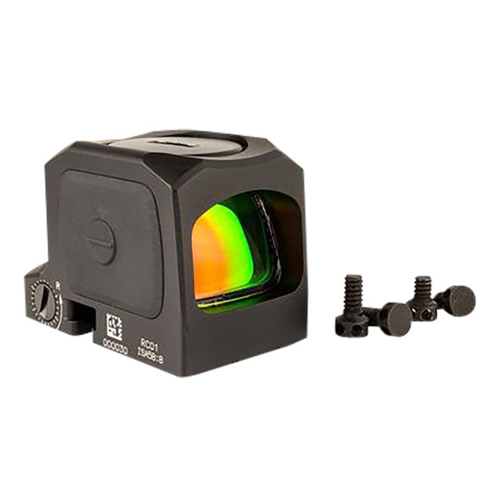 Trijicon 3300001 RCRMatte Black 1 x 0.88" x 0.64" 3.25 MOA Red Dot