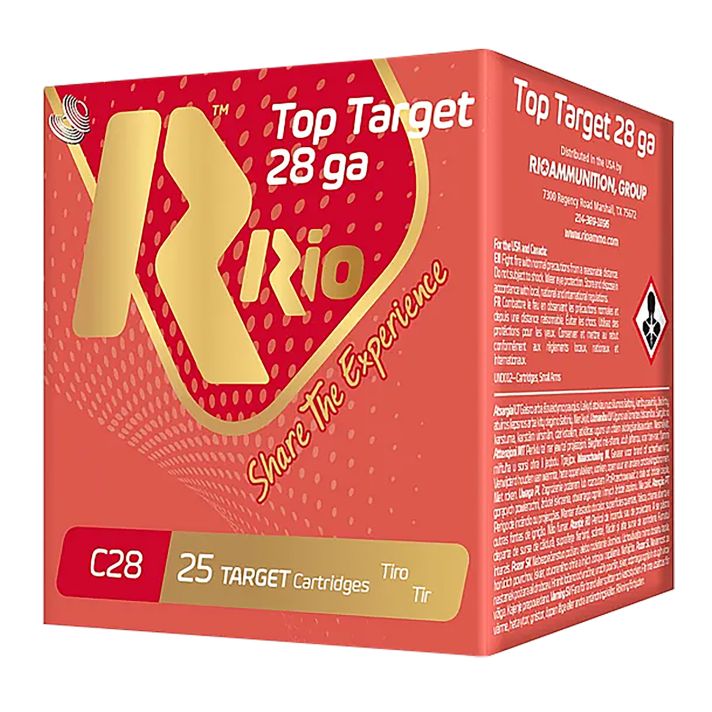Rio Ammunition RCHV286 Game Load28Gauge 2.75" 1oz 6Shot 25 Per Box/10 Case