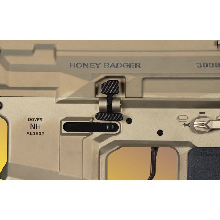 Q LLC ACCBBC Balanced Bolt CatchOversized AR-15 Black Stainless Steel AR Platform