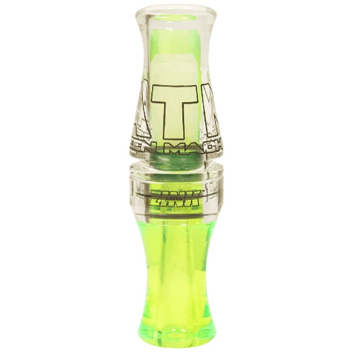 Avian X ZNK-ZNK6027 ATM Green MachineSingle Reed Lemon Drop Polycarbonate Attracts Ducks