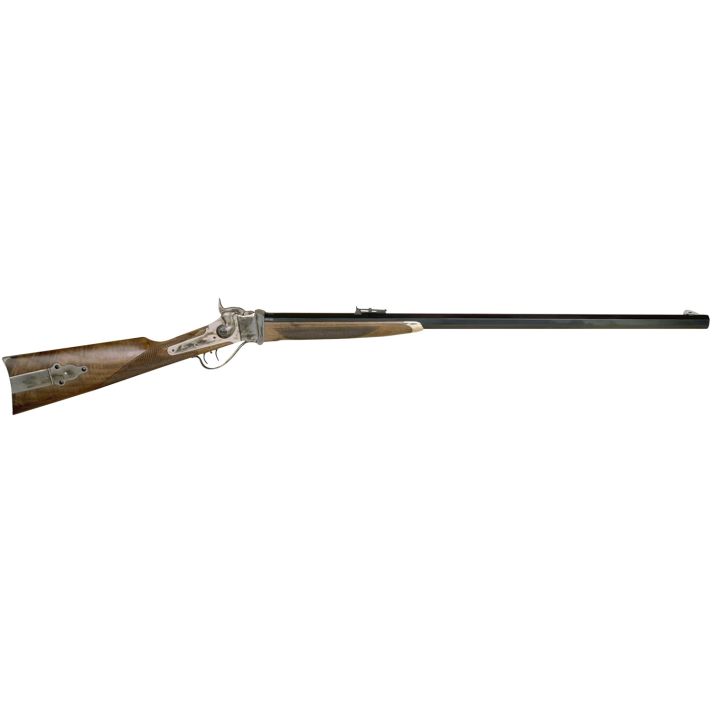 Cimarron AS200 1874 Rifle From Down Under II 45-70 Gov 1rd 34" Blued Octagon Barrel, Color Case Hardened Stainless Steel Receiver, Walnut Fixed Stock, Right Hand