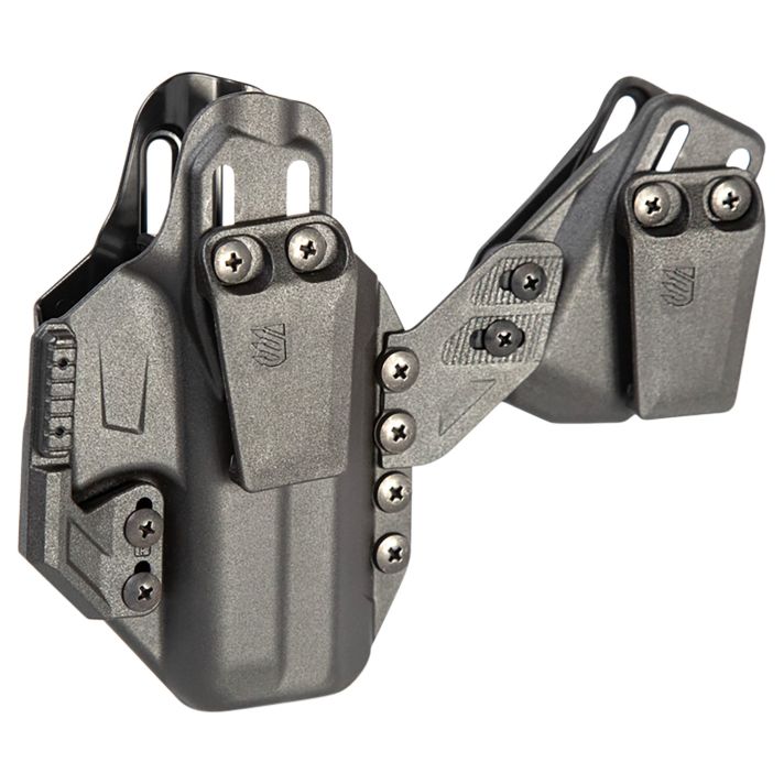 Blackhawk 416101BK Stache Premium Holster Kit IWB Black Polymer Belt Clip Compatible w/Glock 26 Ambidextrous