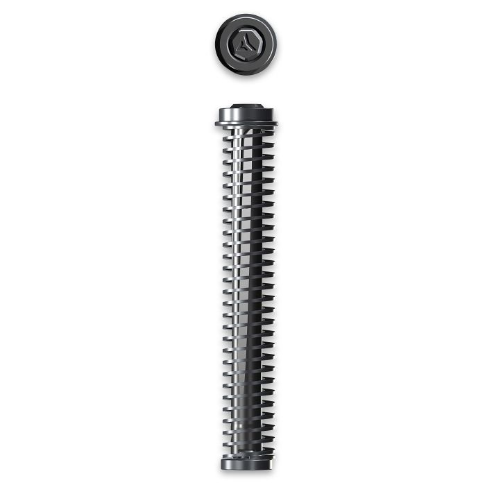 Radian Weapons AG19ROD Compressor Quick Tune Guide Rod Fits Glock 19 Gen1-5/19X/45, Includes 3 Springs (13lb/15lb/18lb)