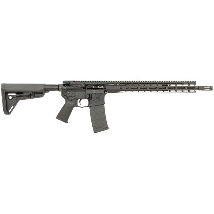 Aero Precision APCR640439 M4E15.56x45mm NATO 30+1 16" Heavy Mid-Length Barrel, Black, 15" R-ONE M-LOK Handguard, Magpul Grip/SL Carbine Stock, Ambi Charging Handle/Safety