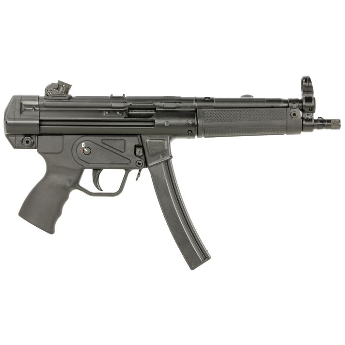 Century Arms HG6034ALN AP5 CORE 9mm Luger 30+1 8.90" Threaded Barrel, Black, Stamped Metal Rec, Fixed Front/Drum Rear Sights, Includes Sling (1 Mag)