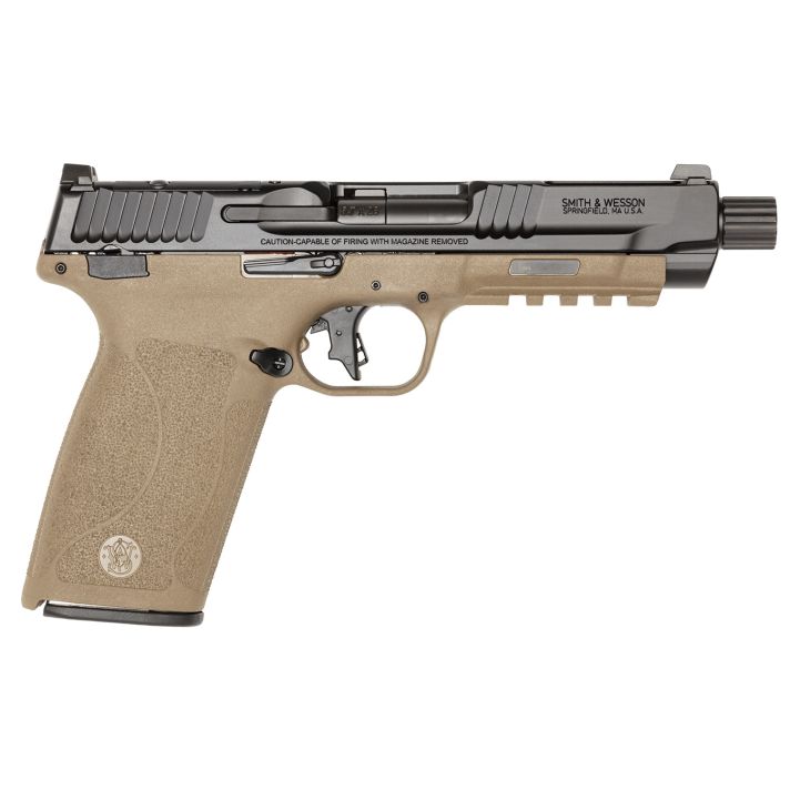 S&W M&P 5.7 14078 5.7X28 OR 5(2)22R BLK/FDE