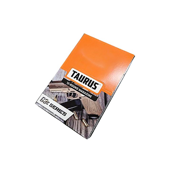 Taurus 389000903 G3C Magazine Pop Display 12rd 9mmLuger Black Steel/12 Pack