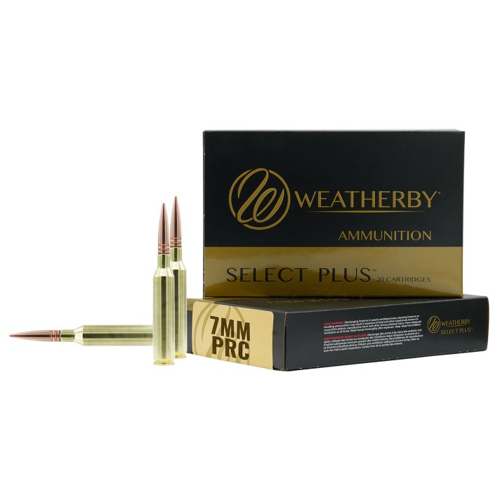 Weatherby F7PRC150SCO Select Plus7mmPRC 150gr Swift Scirocco 20 Per Box/10 Case