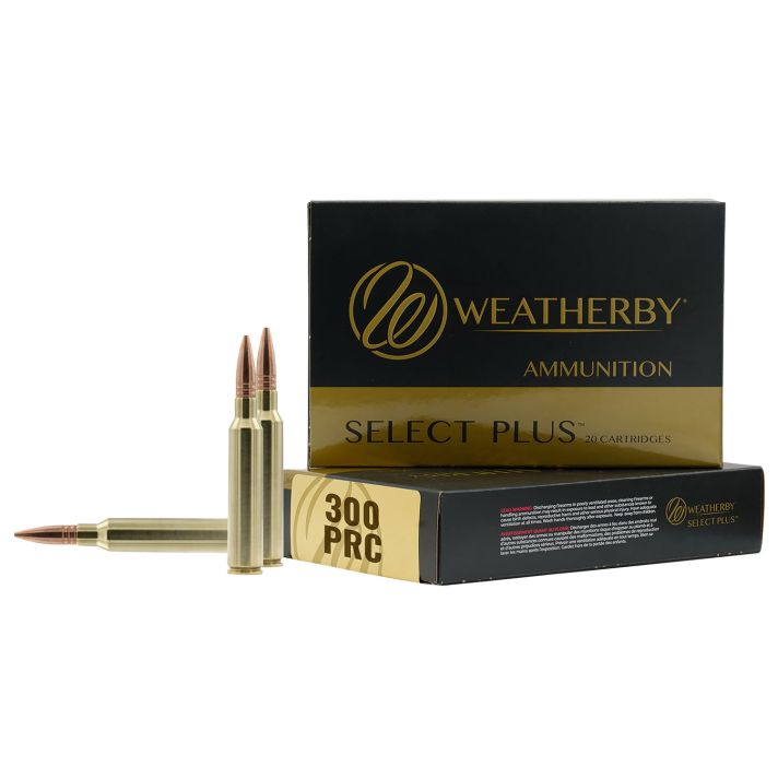 Weatherby M300P195HCB Select Plus300PRC 195gr Hammer Custom 20 Per Box/10 Case