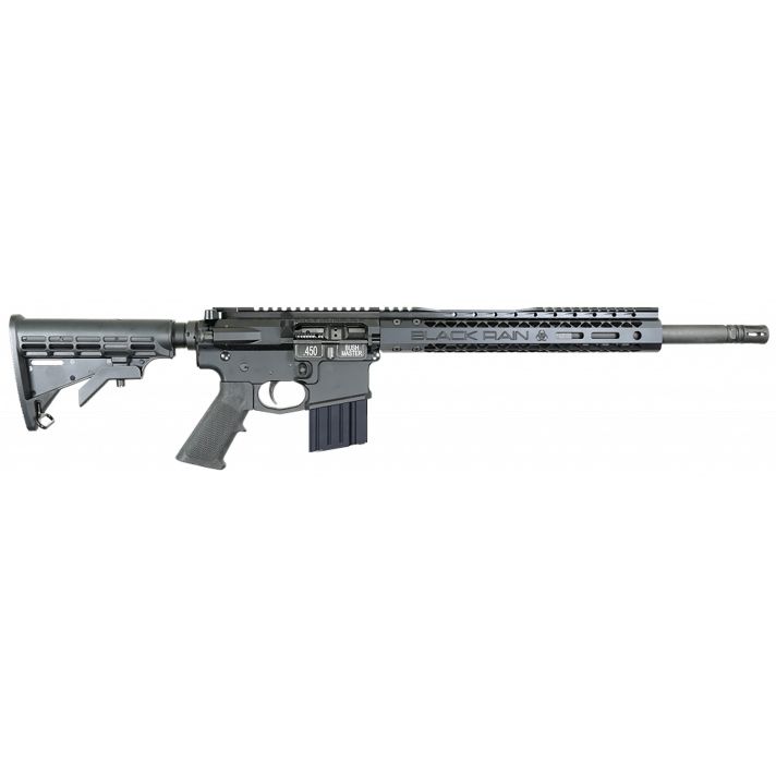 Black Rain Ordnance BROTYRANT450B Tyrant450 Bushmaster 20+1 16", Black, 12" M-LOK Handgaurd, M4 Stock, A2 Grip, A2 Flash Hider, GI Trigger