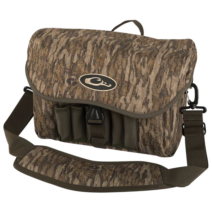 Drake Waterfowl DA1051006 Blind Bag Refuge Mossy Oak Bottomland HD-2 Zipper Closure