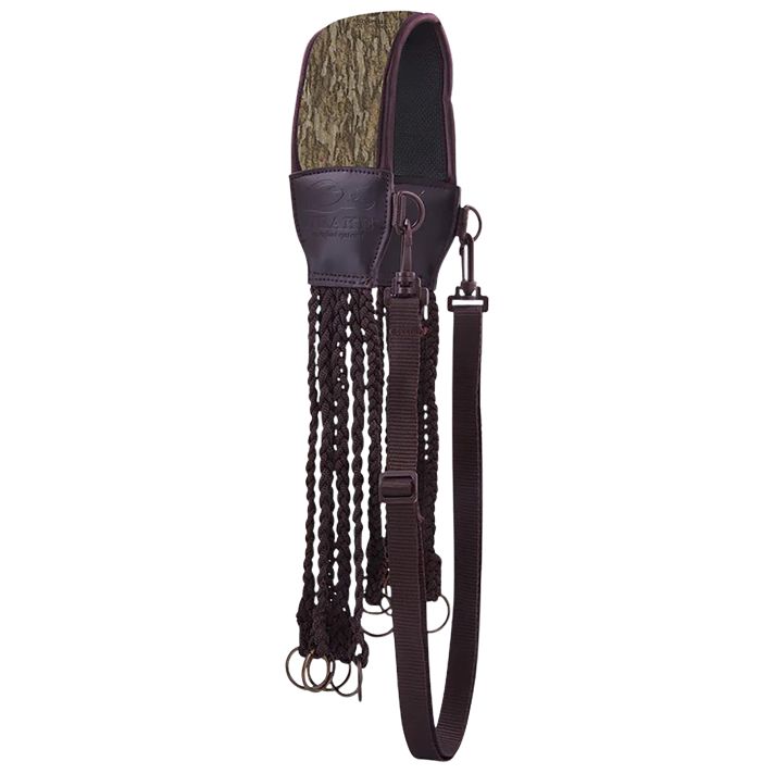 Drake Waterfowl DW4110006 Game Tote Heavy Load 12 Slip Ring Straps, Mossy Oak Bottomland, Neoprene Shoulder Strap, Waist Strap
