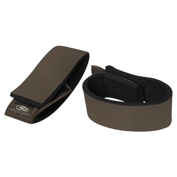 Drake Waterfowl DW73600 Ankle GartersBrown Neoprene Around the Ankle Hook& Loop