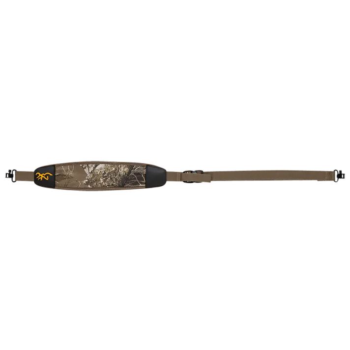 Browning 12201460 Big GameRealtree Edge Neoprene, 25"- 50" L, Rubber Shoulder Pad, Includes Swivels