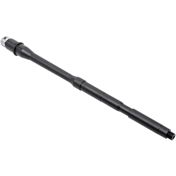 CMMG 22D7C4A Replacement Barrel Kit with Collar, 22 LR 16.10" Threaded, Black Nitride Chromoly Steel, Fits AR-15/Mk4