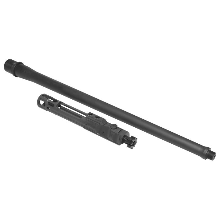 CMMG 57D0476 Replacement Barrel Kit with Bolt Carrier Group, 5.7x28mm 16.10" Threaded, Black, Radial Delayed Blowback, Fits AR-Platform