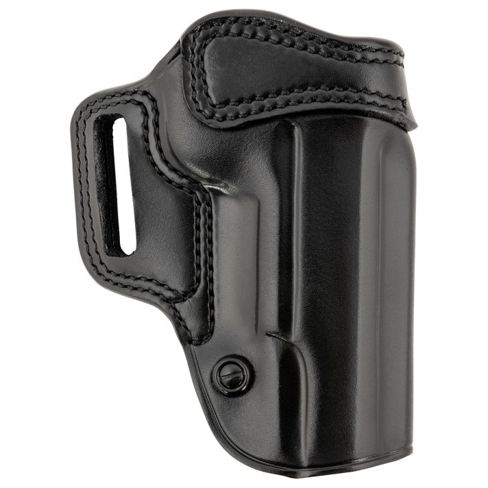 Galco AV212RB AvengerOWB Black Leather Fits 1911 5" Belt Slide, Right Hand