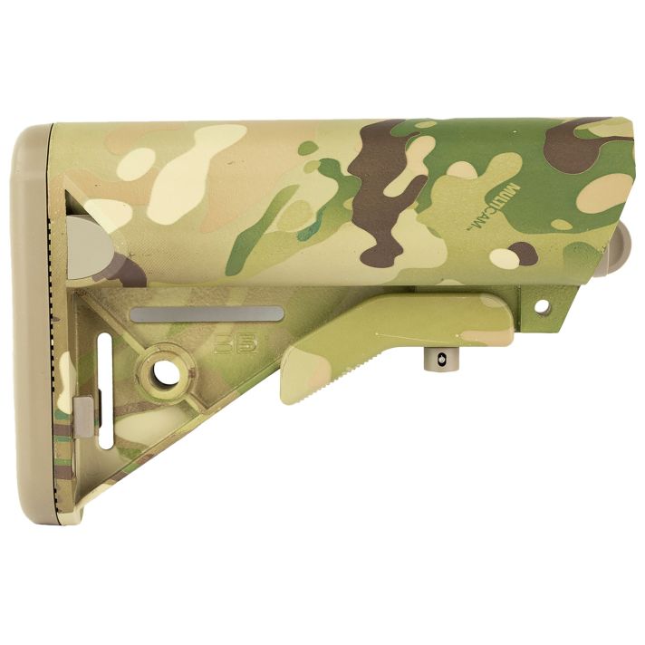 B5 Systems SOP1078 Enhanced SOPMOD Multi-Cam Synthetic for AR-Platform with Mil-Spec Receiver Extension (Tube Not Included)