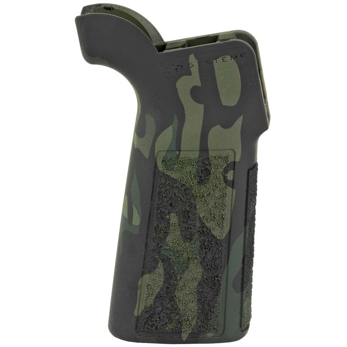 B5 Systems PGR1426 Type 23 P-GripBlack Multi-Cam Polymer, Aggressive Textured, Fits AR-Platform