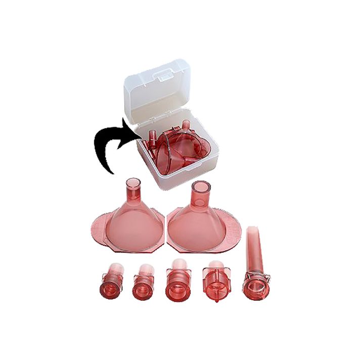 MTM Case-Gard AF7 Universal Powder Funnel KitRed Multi-Caliber Plastic