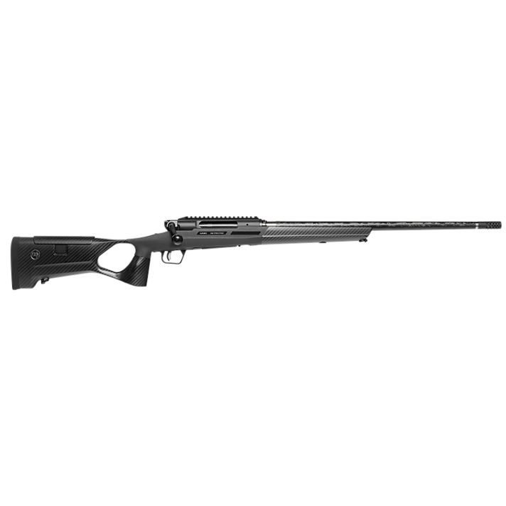 Savage Arms 58107 Impulse KLYM 300 Win Mag 3+1 24" Carbon Fiber Threaded Barrel, Black Aluminum Receiver w/Picatinny Rail, Black Custom by FBT Carbon Fiber Stock, Ambidextrous