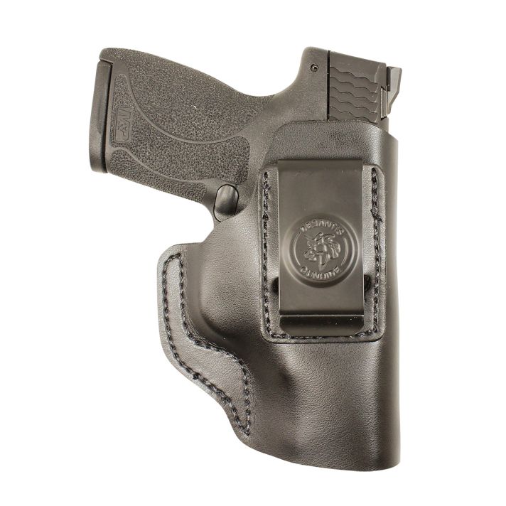 DeSantis Gunhide 031BA8JZ0 InsiderIWB Black Leather Belt Clip Fits Sig P365 Right Hand