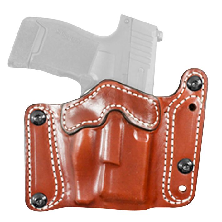 DeSantis Gunhide 194TJ1LZ0 Variable 194OWB Tan Leather Fits Glock 19/19 G5/19x/23/32/45 Belt Clip Mount Ambidextrous