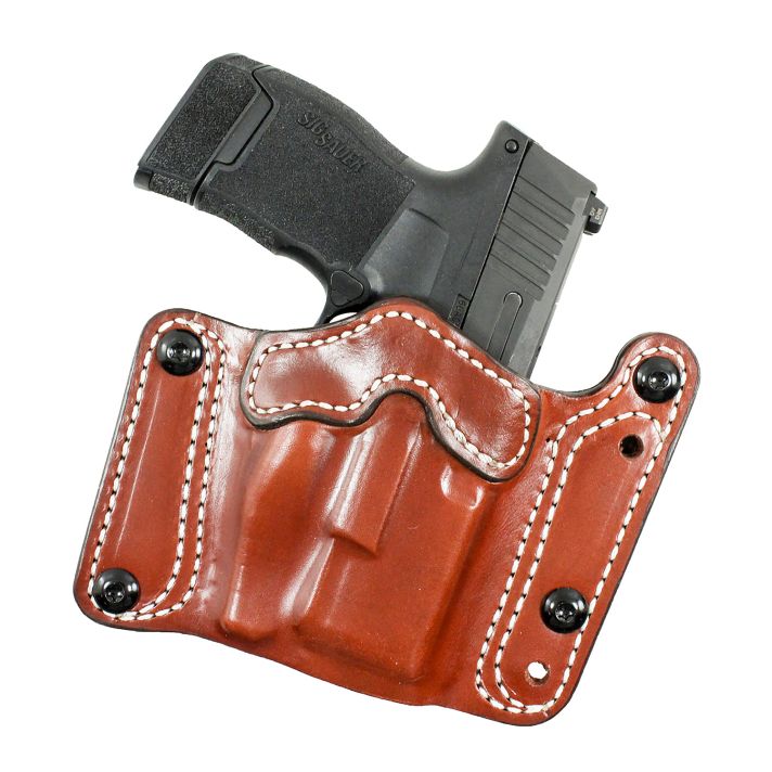 DeSantis Gunhide 194TJ2WZ0 Variable 194OWB Tan Leather Fits Springfield Hellcat Pro Belt Clip Mount Ambidextrous