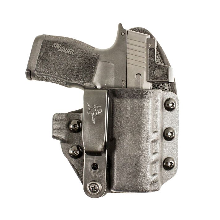 DeSantis Gunhide 206KA6RZ0 Uni-TukIWB Black Kydex Belt Clip Fits Springfield Hellcat OSP Right Hand