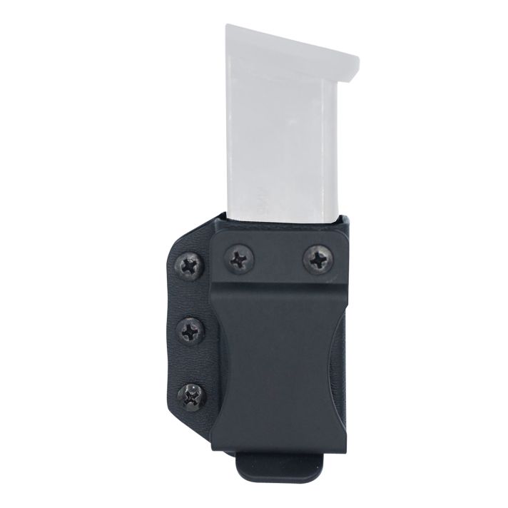 DeSantis Gunhide A100KJKKZ0 Persuader Mag PouchIWB/OWB Black Kydex Belt Clip Compatible w/ Sig P365, Kimber R7 Mako Ambidextrous