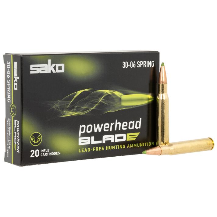 SAKO (TIKKA)PowerHead Blade 30-06Springfield 170gr 20 Per Box/10 Case