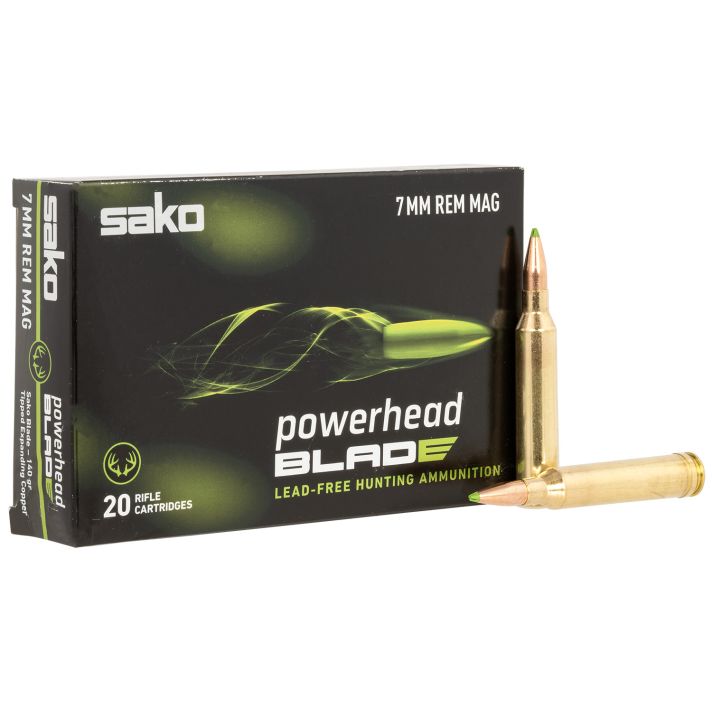 SAKO (TIKKA) JASPHB7MMRM140B PowerHead Blade 7mm 140gr 20 Per Box/10 Case