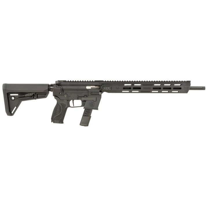 Smith & Wesson 13797 Response9mm Luger 23+1 (2) 16.50" Threaded Steel Barrel, M-LOK Handguard, Interchangeable Backstrap Grip, Flat Face Trigger, Interchangeable FLEXMAG Mag Well Adapter (2)