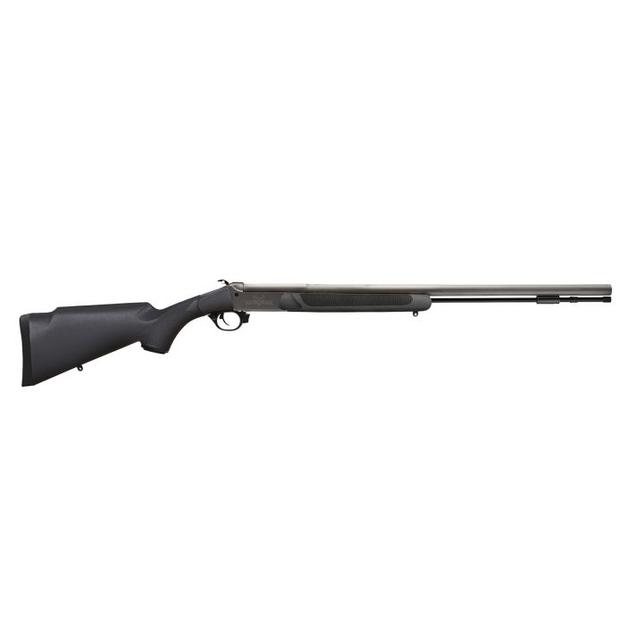 Traditions CR84110440S NitroFire50 Cal 209 Primer 26" Gray Cerakote Fluted & Tapered Barrel, Drilled & Tapped Receiver, Black Fixed Synthetic Stock